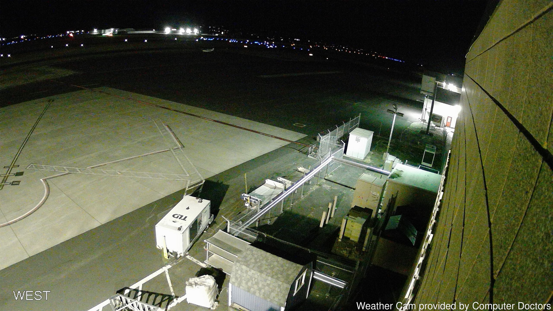 time-lapse frame, West webcam