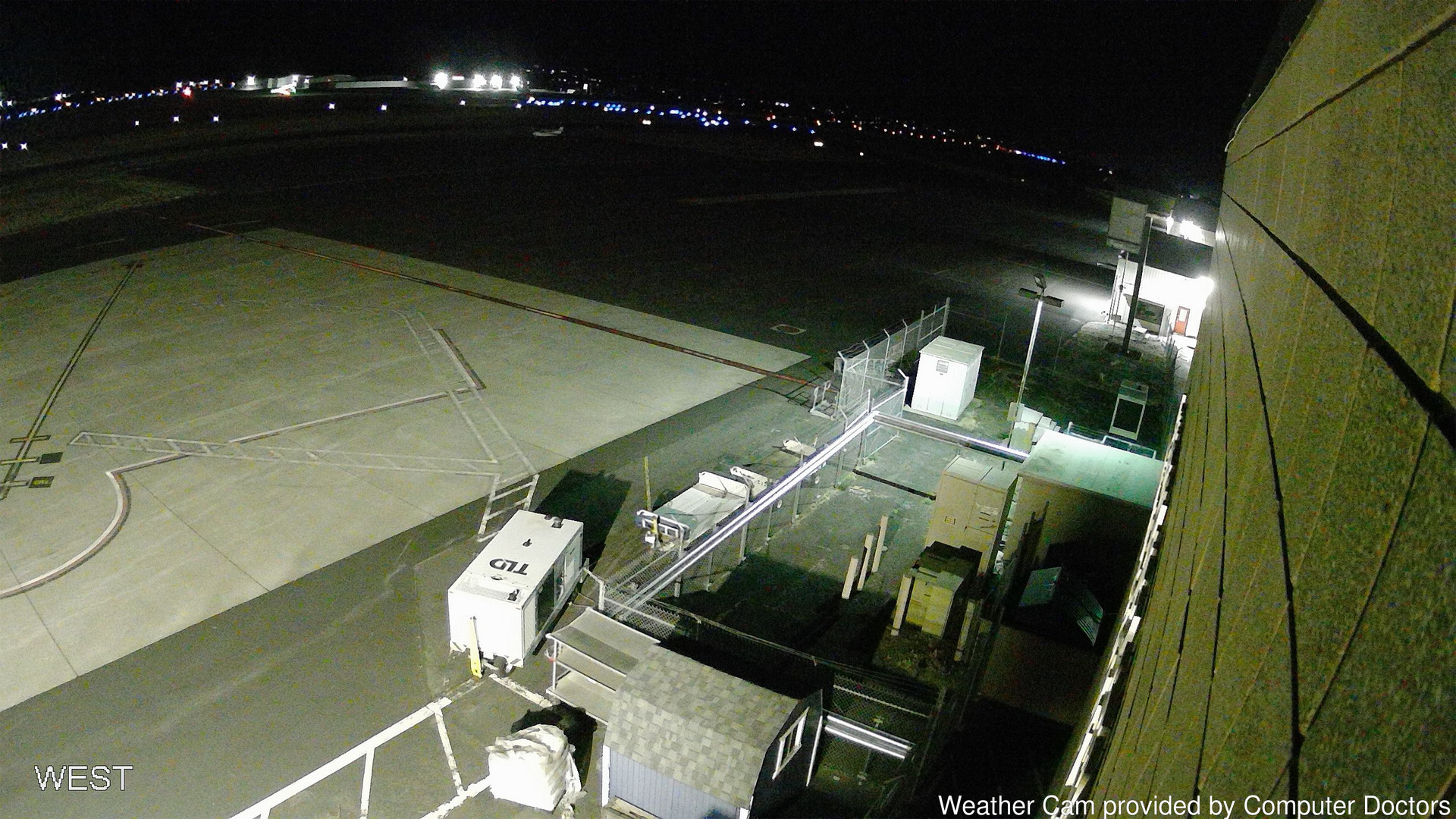 time-lapse frame, West webcam