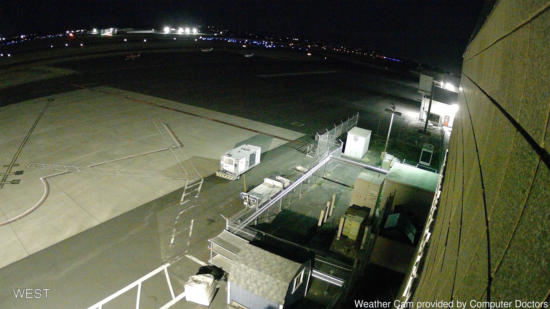 time-lapse frame, West webcam
