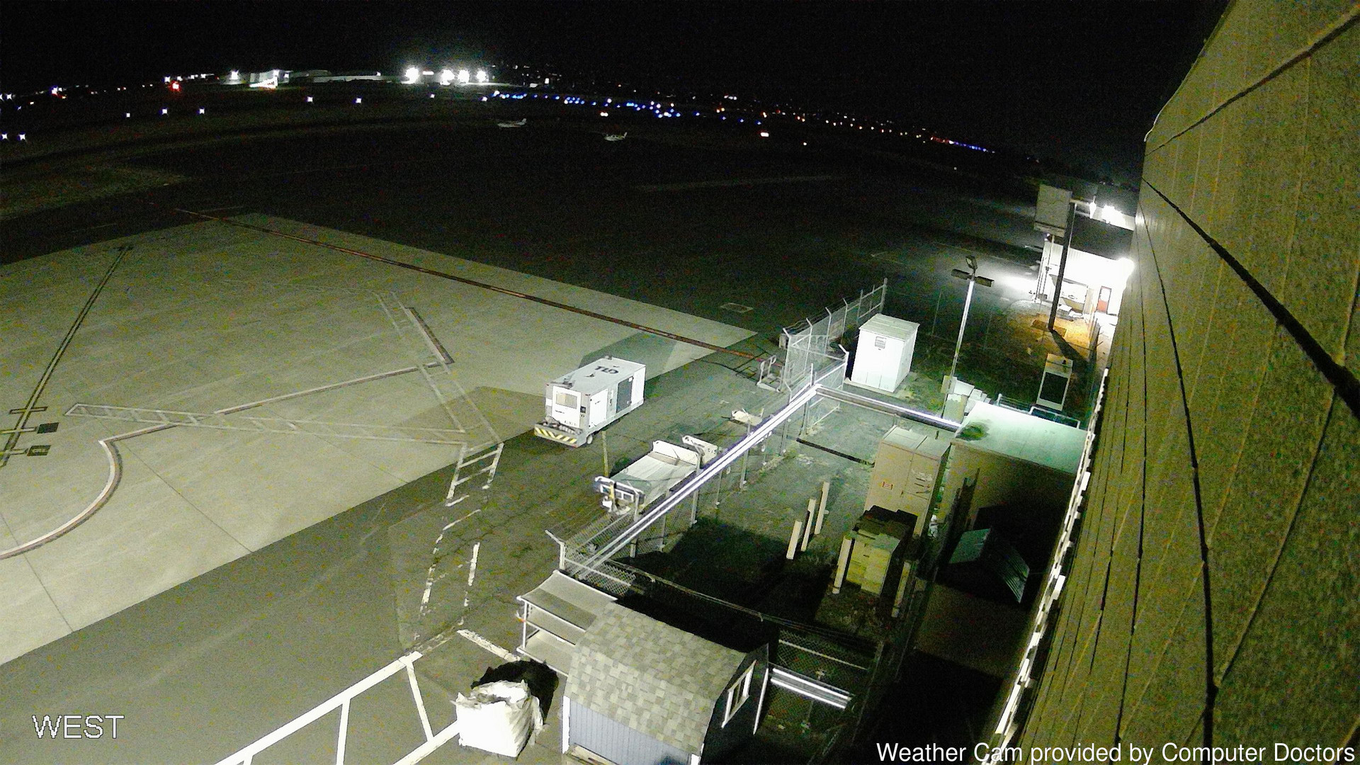 time-lapse frame, West webcam