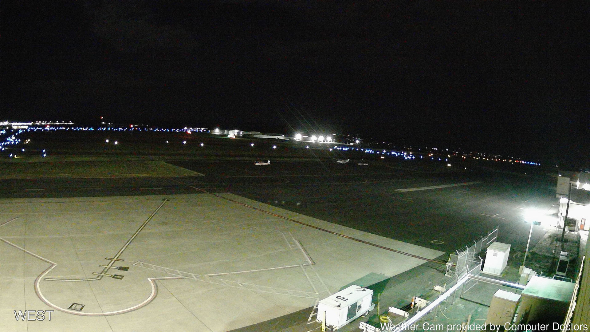 time-lapse frame, West webcam