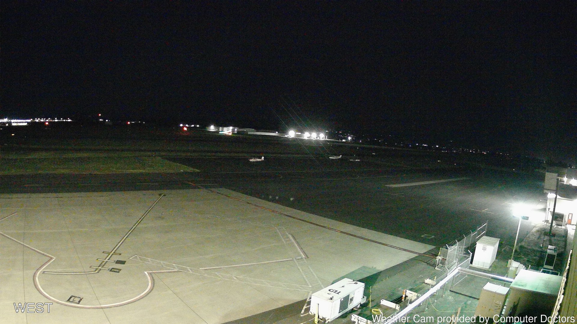 time-lapse frame, West webcam