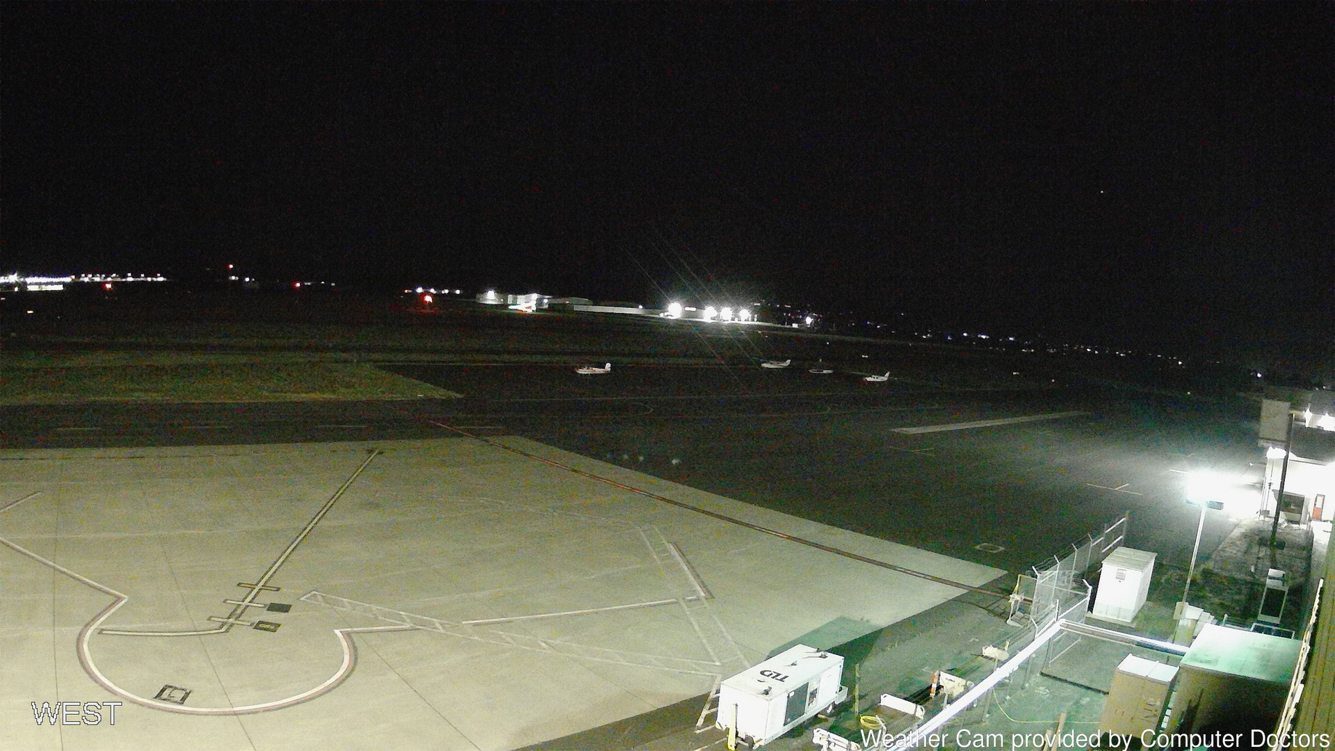 time-lapse frame, West webcam