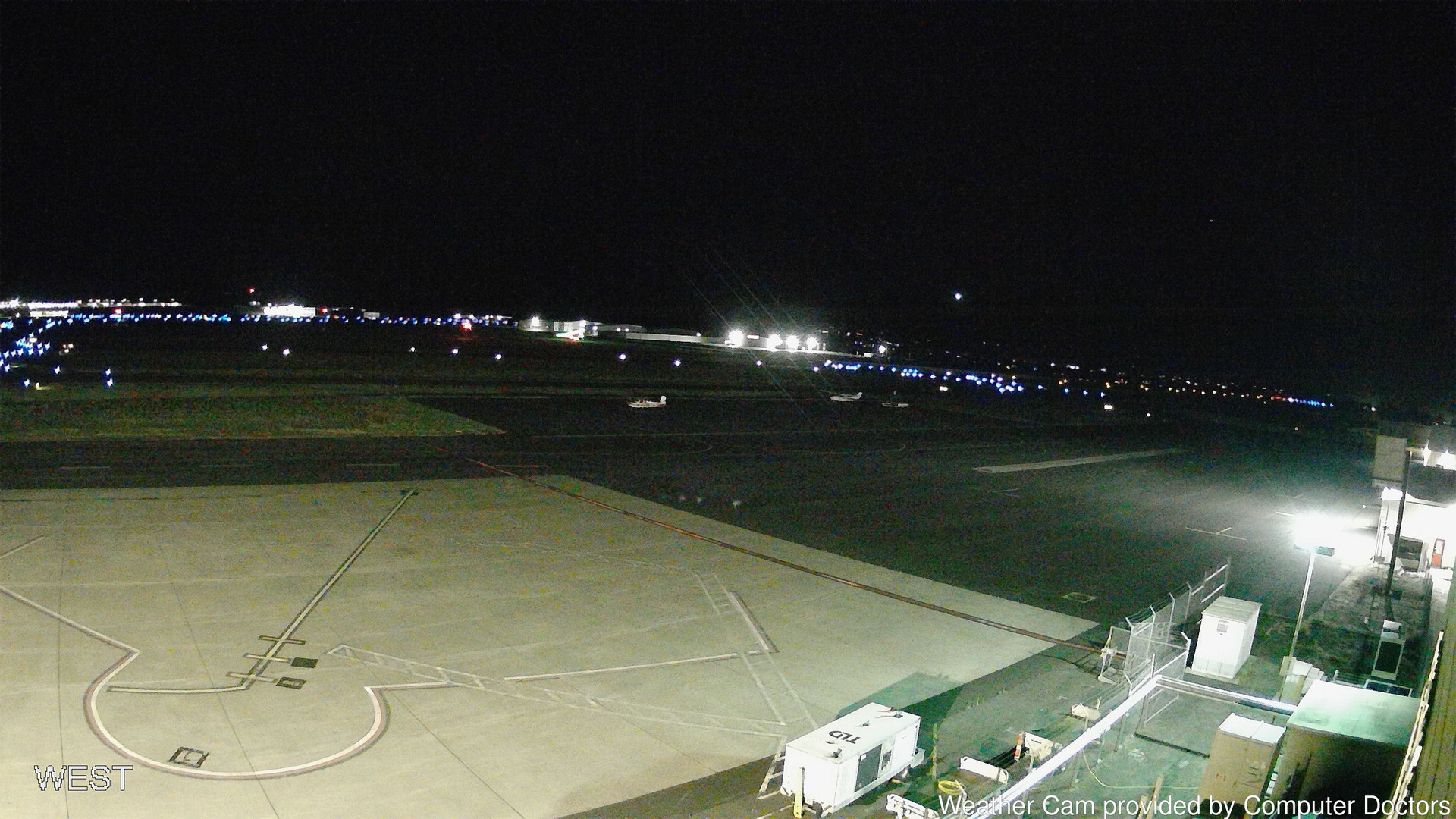 time-lapse frame, West webcam