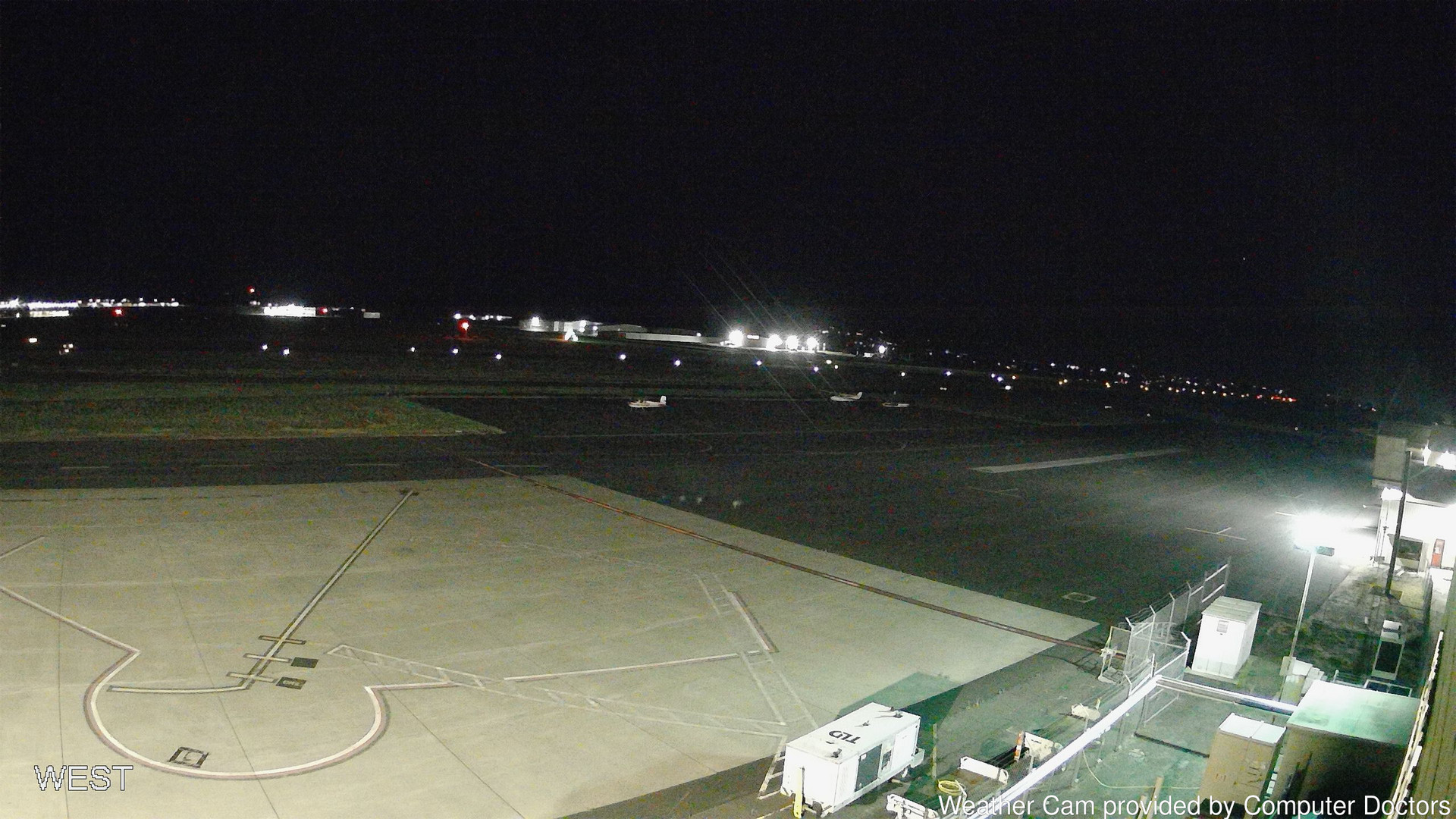 time-lapse frame, West webcam