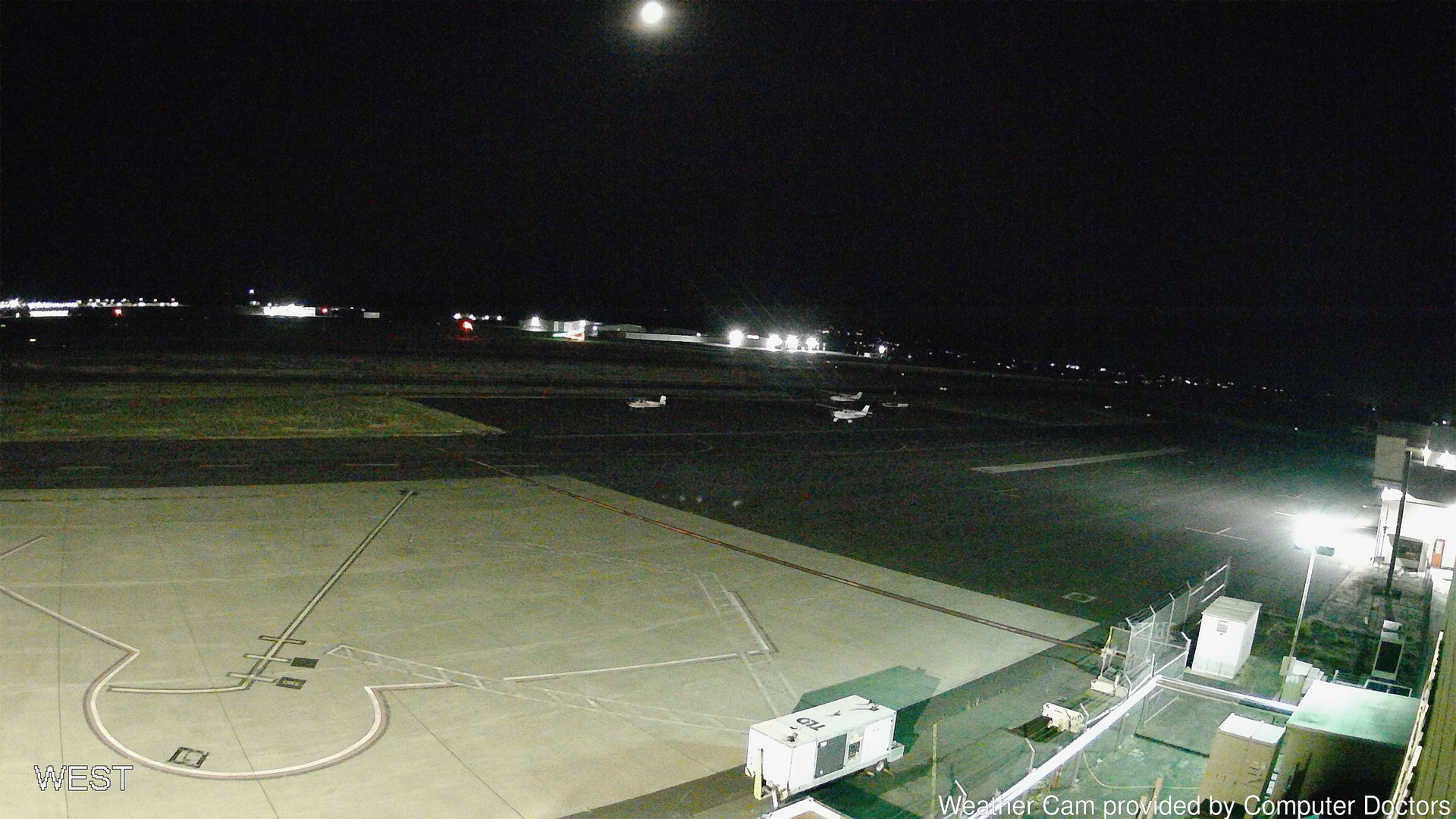 time-lapse frame, West webcam