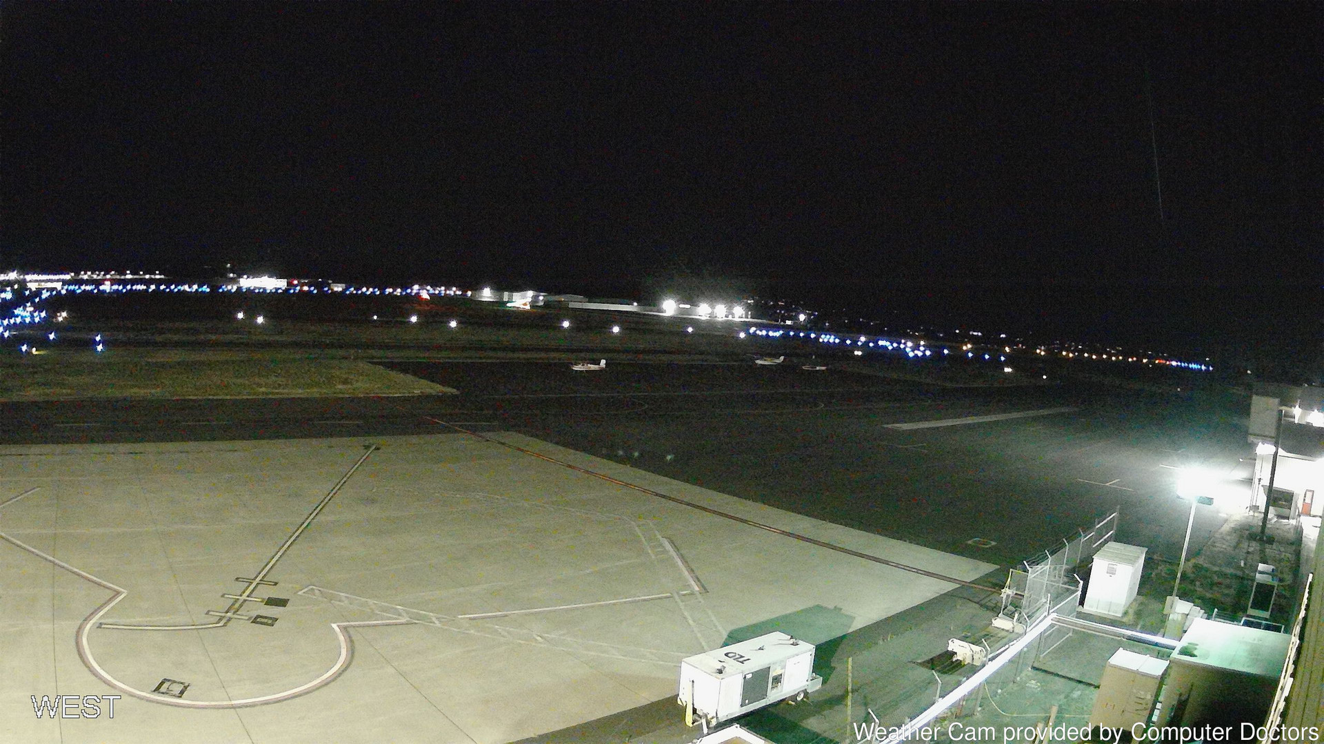time-lapse frame, West webcam