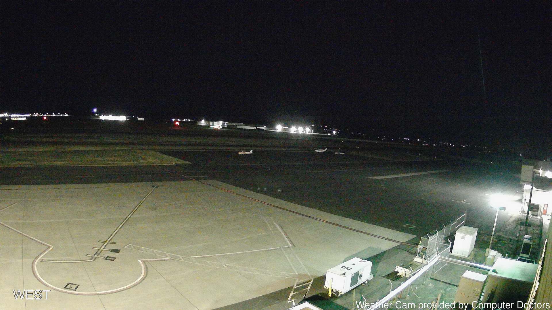 time-lapse frame, West webcam