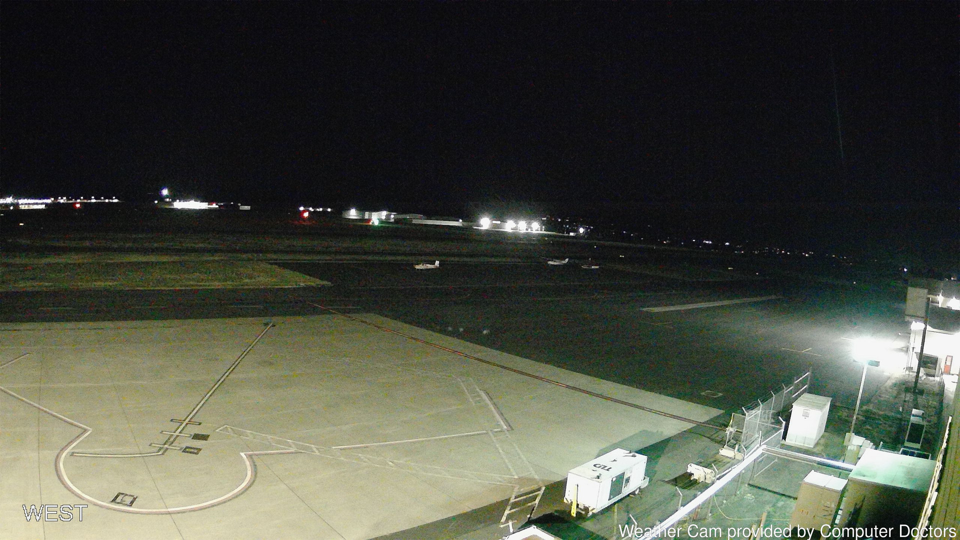 time-lapse frame, West webcam