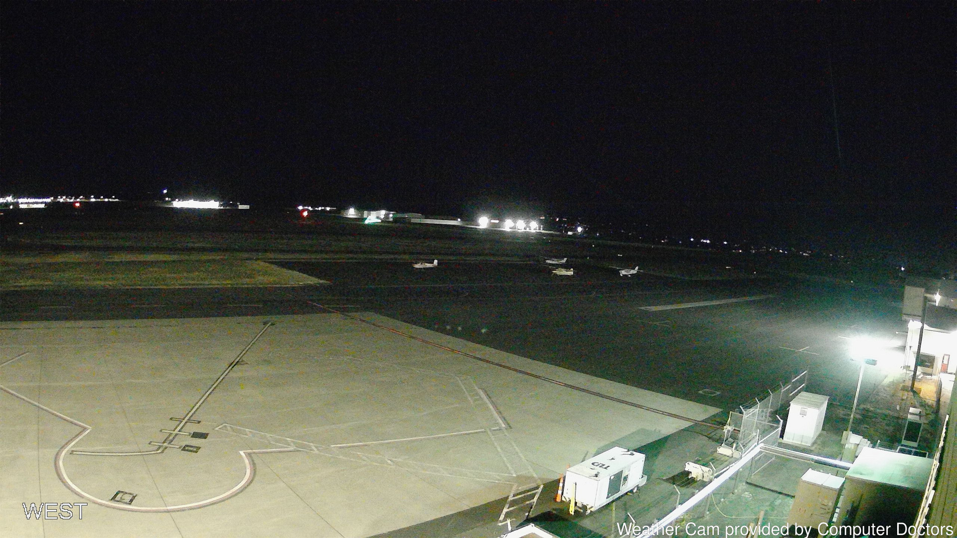 time-lapse frame, West webcam