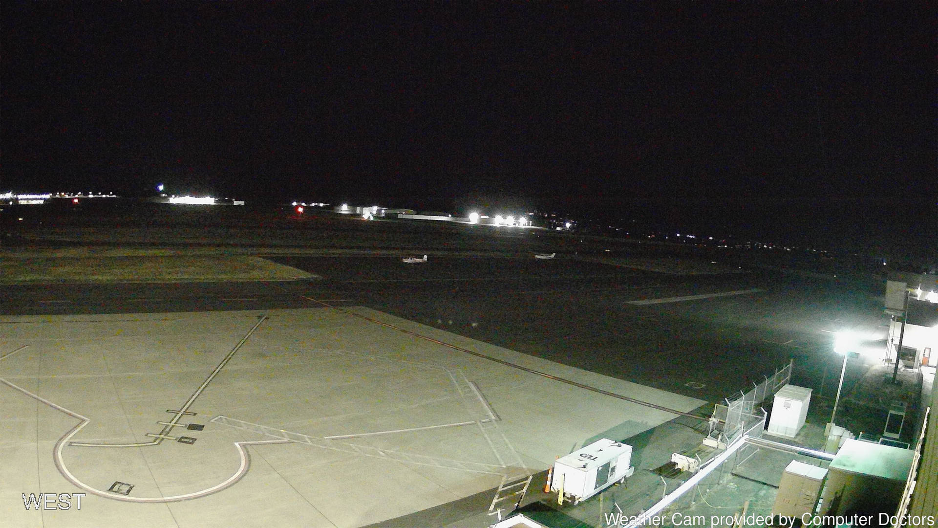 time-lapse frame, West webcam