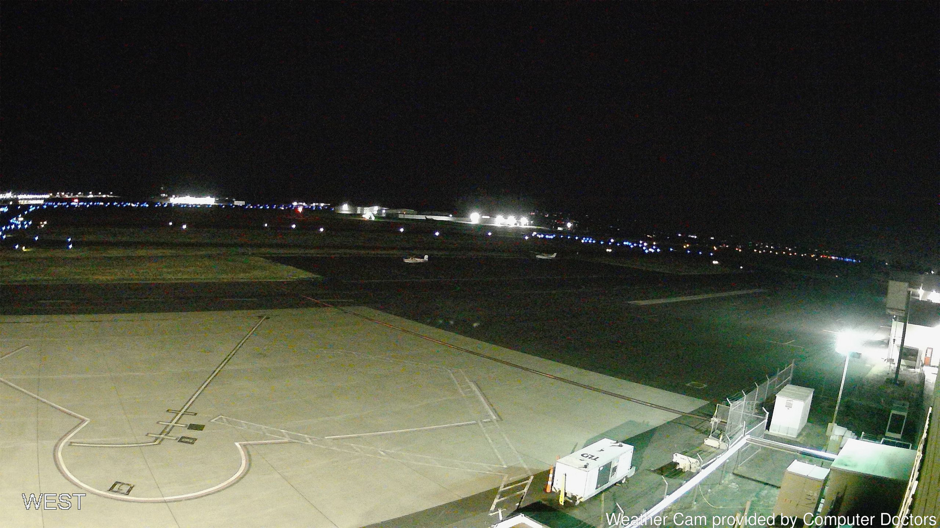 time-lapse frame, West webcam
