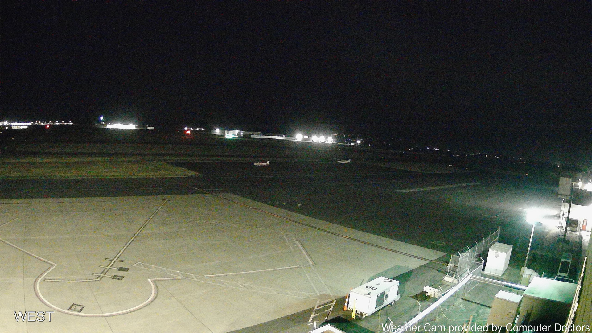 time-lapse frame, West webcam