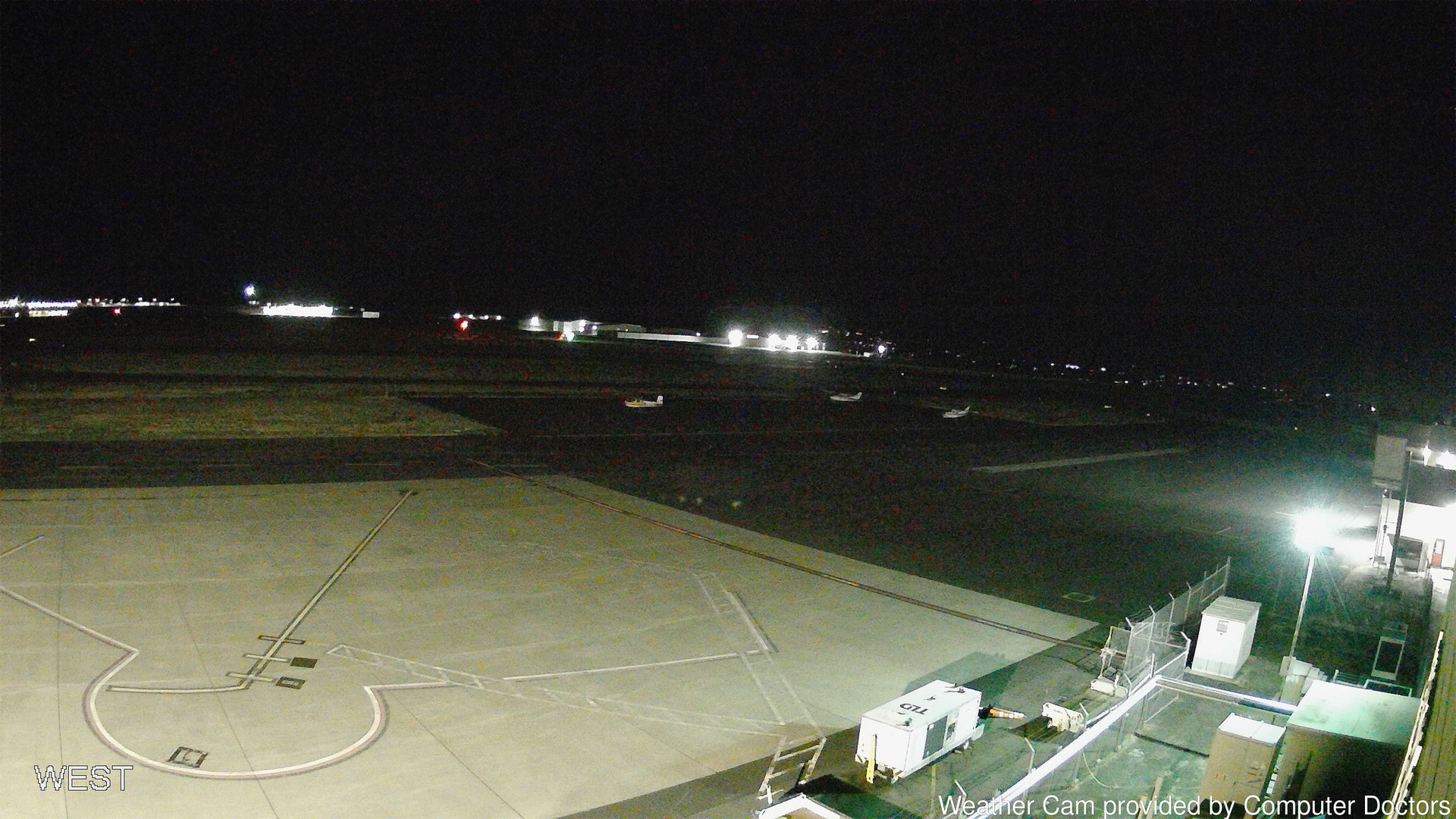time-lapse frame, West webcam