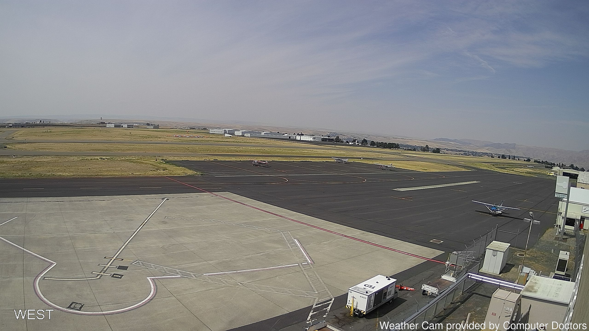 view from West on 2026-08-17