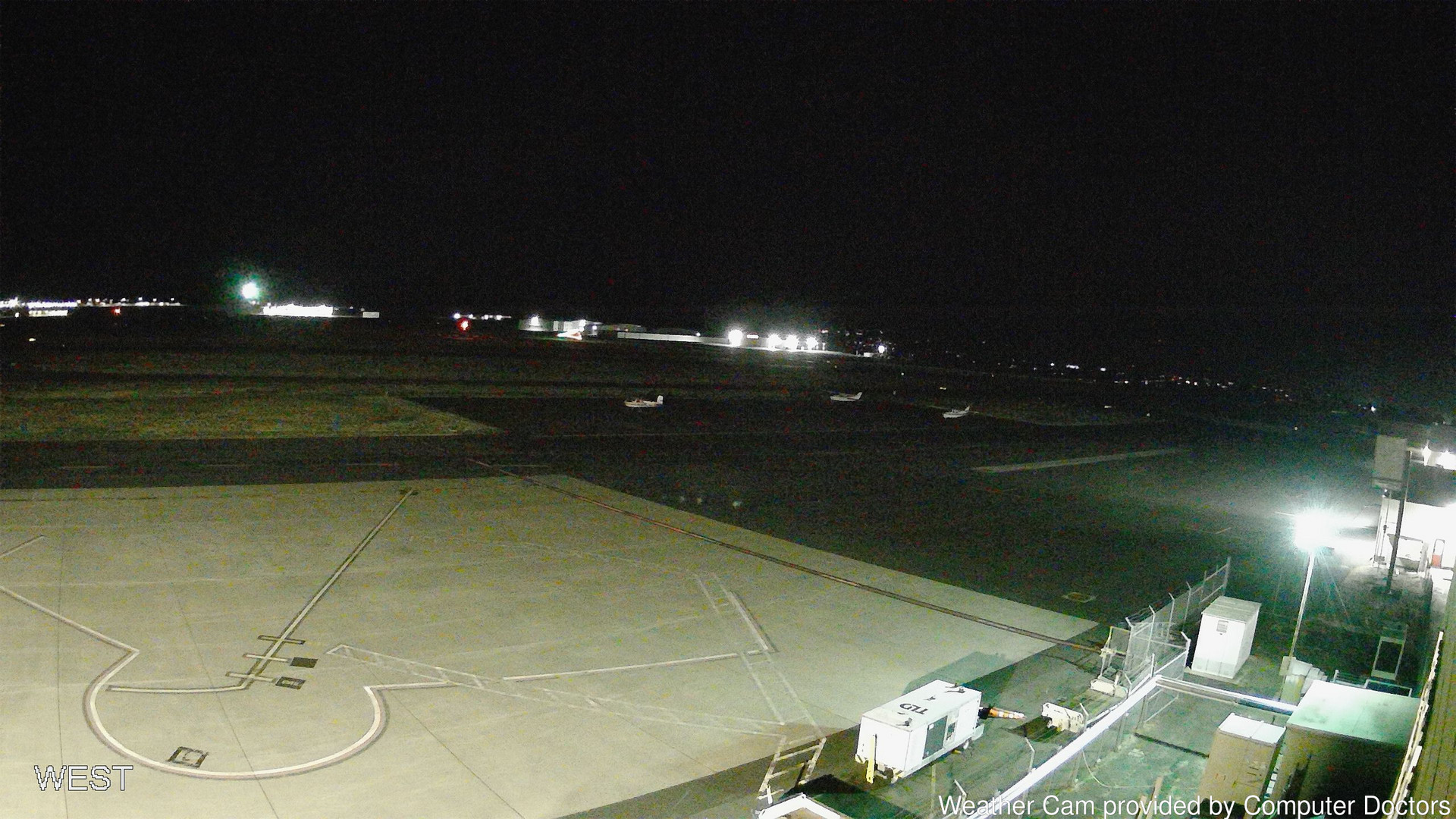 time-lapse frame, West webcam