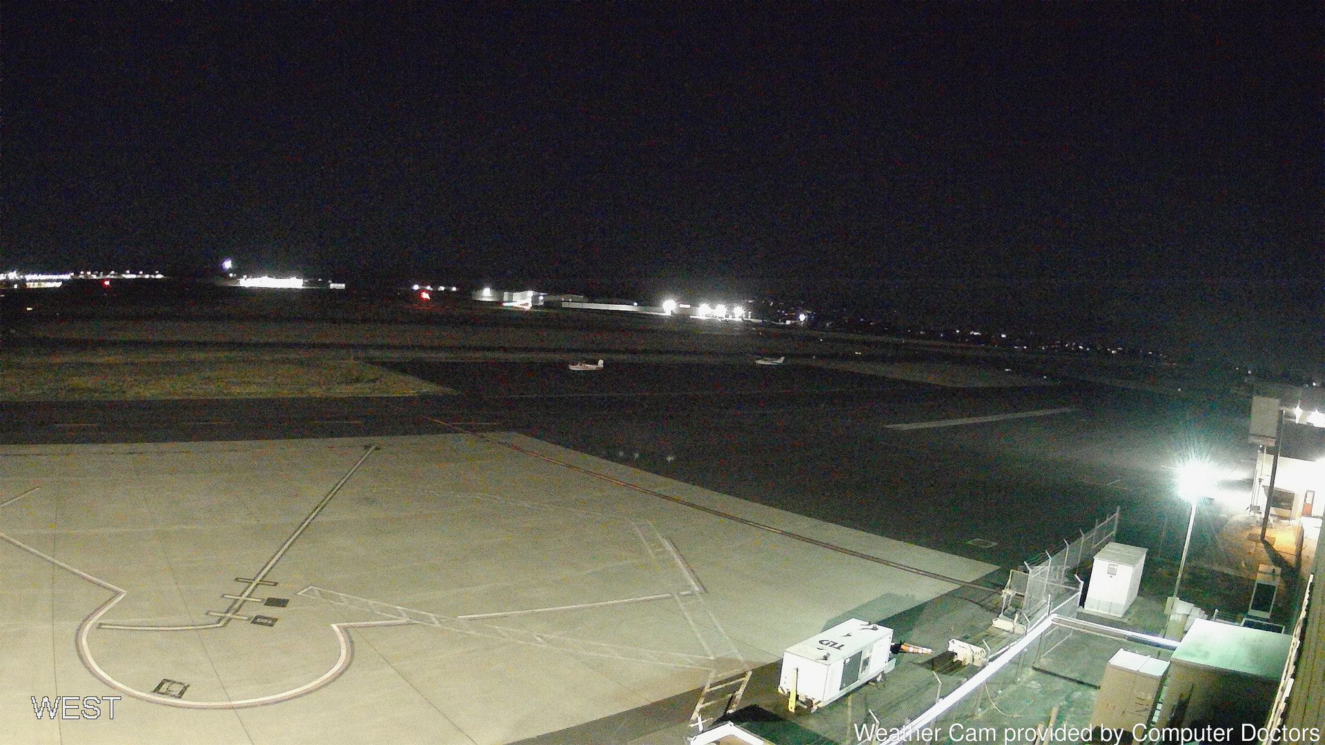 time-lapse frame, West webcam