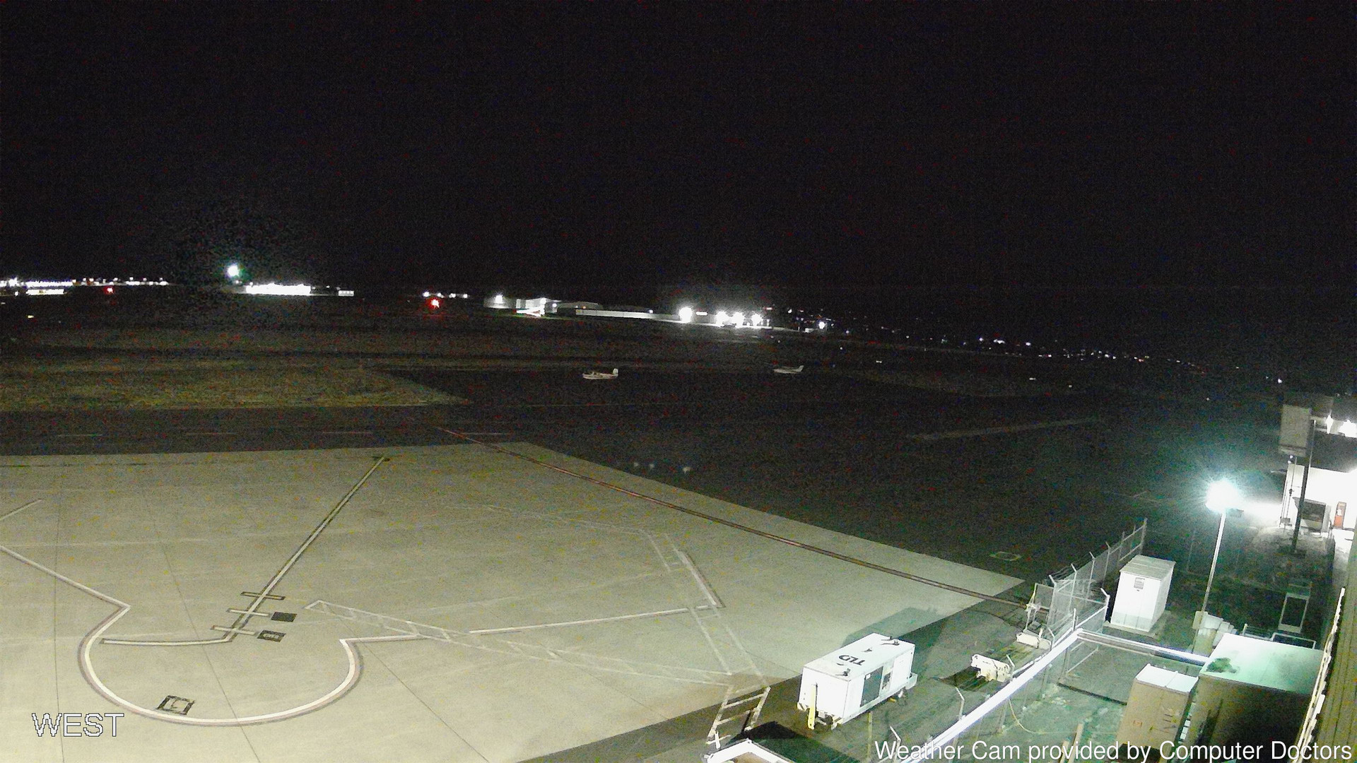 time-lapse frame, West webcam
