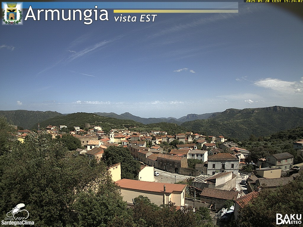 time-lapse frame, Armungia webcam