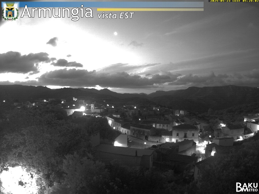 time-lapse frame, Armungia webcam