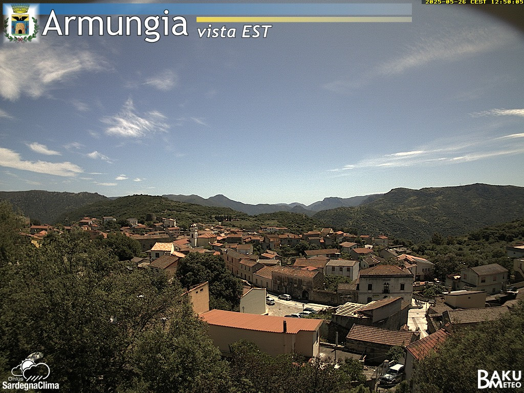 time-lapse frame, Armungia webcam