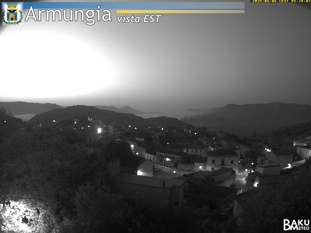 time-lapse frame, Armungia webcam