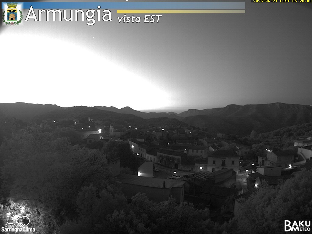 time-lapse frame, Armungia webcam