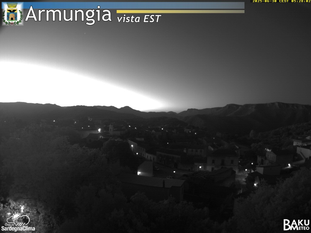 time-lapse frame, Armungia webcam