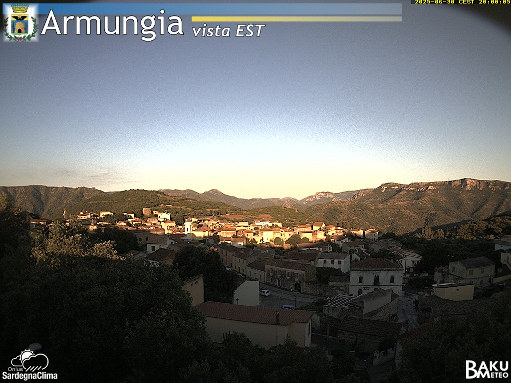 time-lapse frame, Armungia webcam