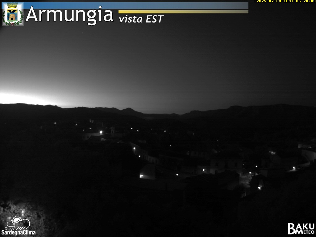 time-lapse frame, Armungia webcam