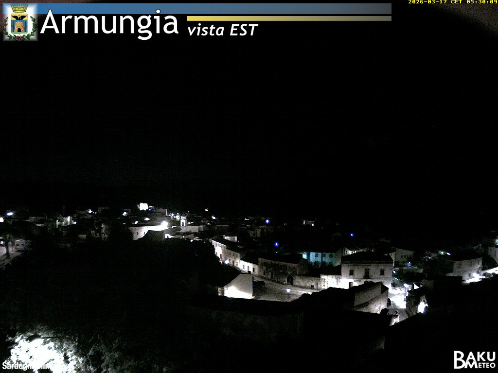 time-lapse frame, Armungia webcam