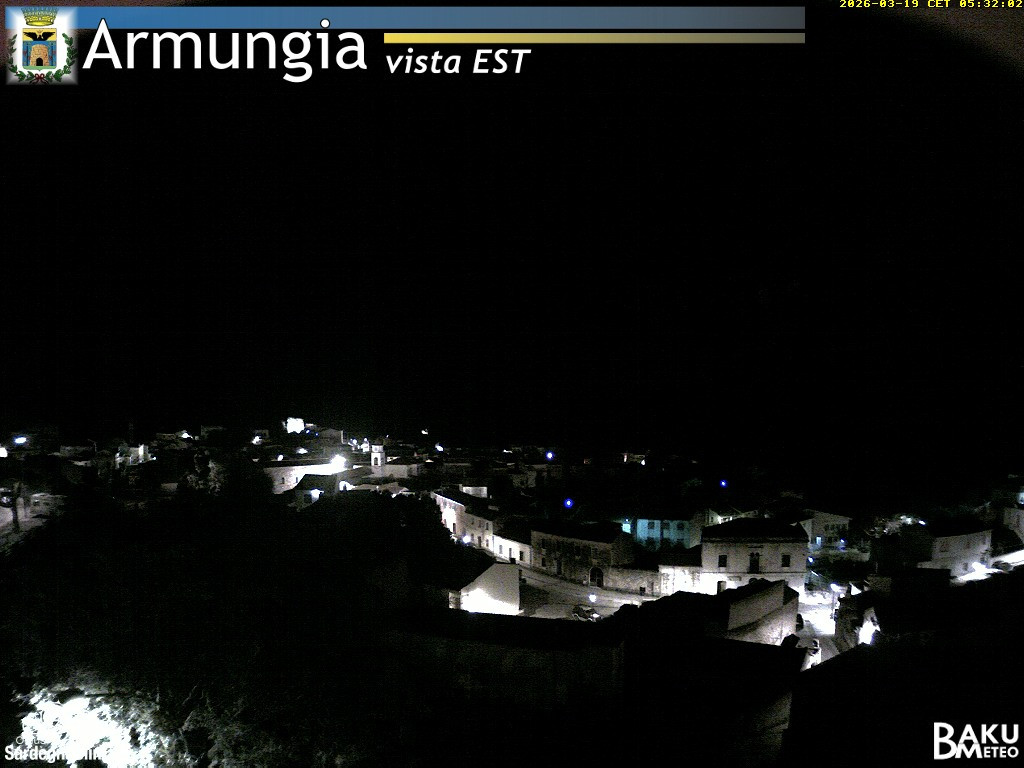 time-lapse frame, Armungia webcam