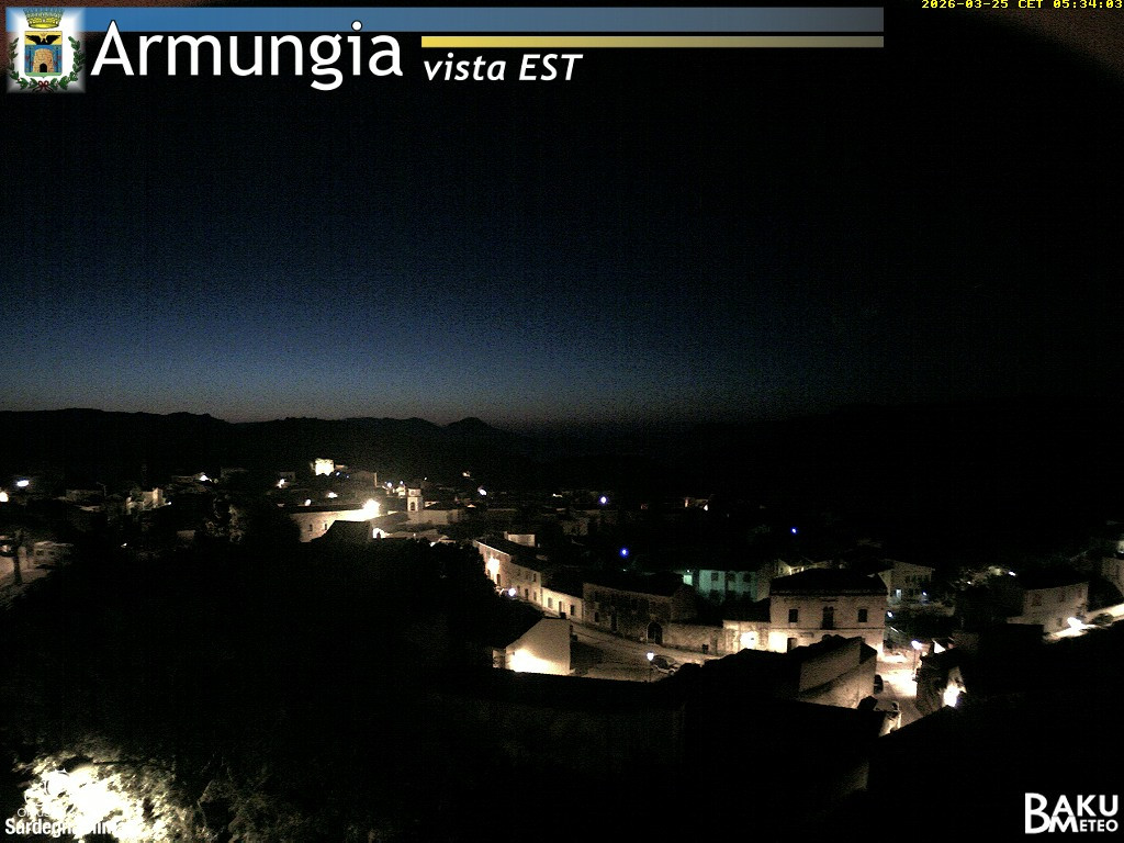 time-lapse frame, Armungia webcam