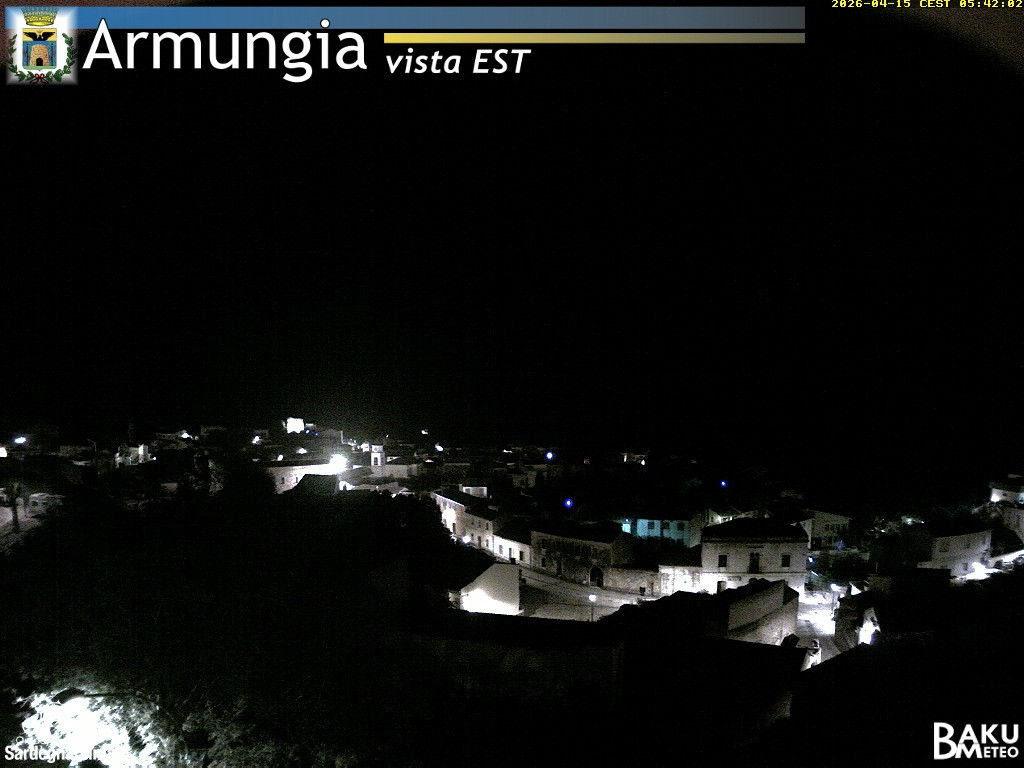 time-lapse frame, Armungia webcam