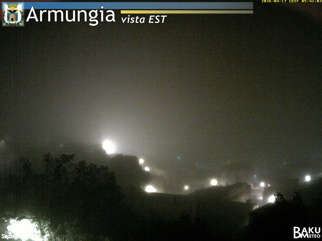 time-lapse frame, Armungia webcam