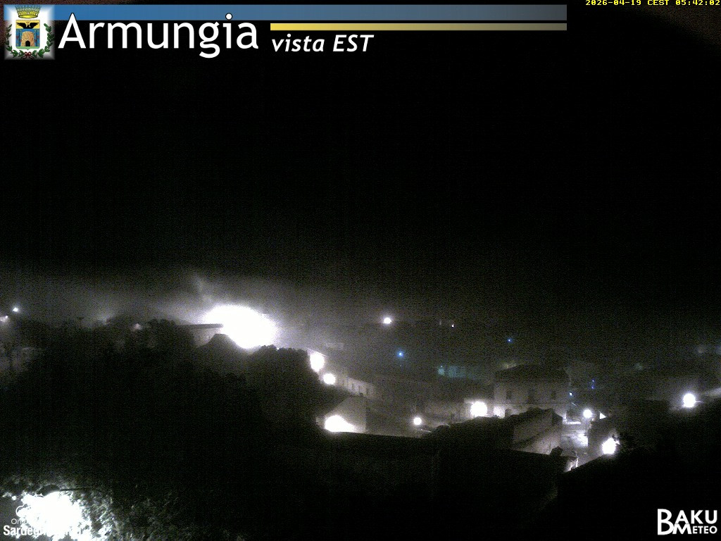 time-lapse frame, Armungia webcam