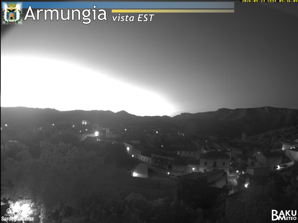 time-lapse frame, Armungia webcam