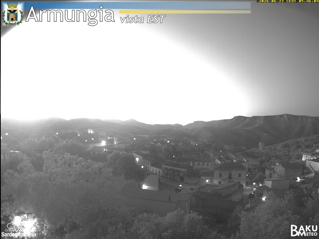 time-lapse frame, Armungia webcam