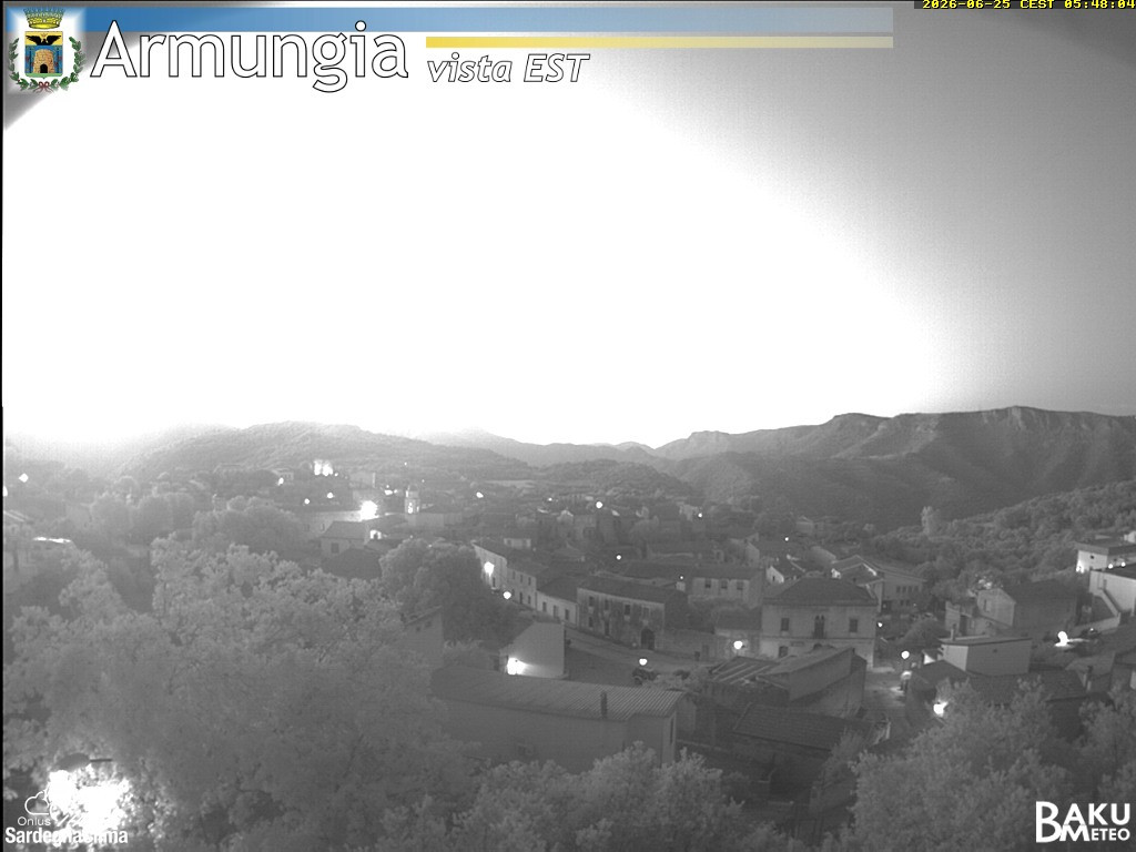 time-lapse frame, Armungia webcam