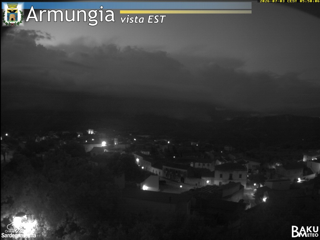 time-lapse frame, Armungia webcam