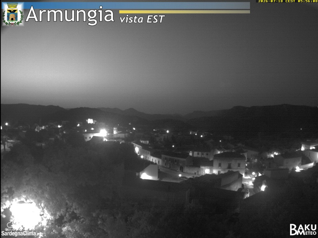time-lapse frame, Armungia webcam