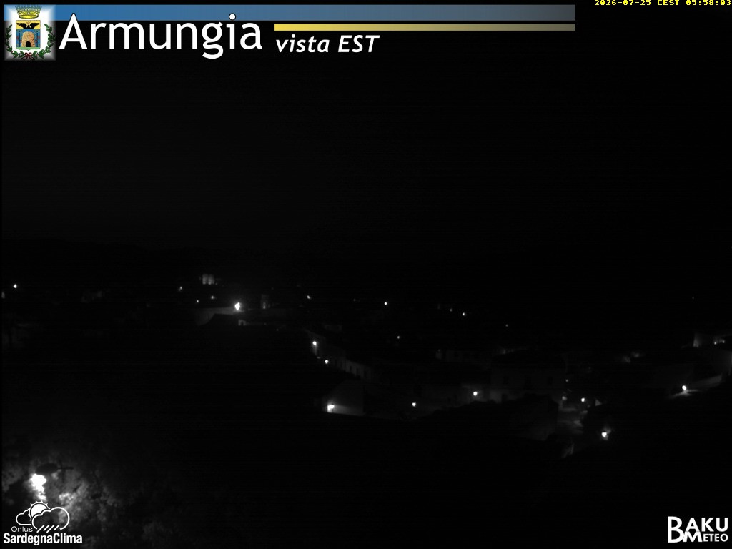 time-lapse frame, Armungia webcam
