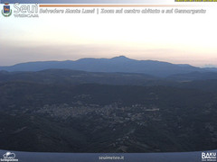 view from Monte Lusei Seui on 2025-07-01