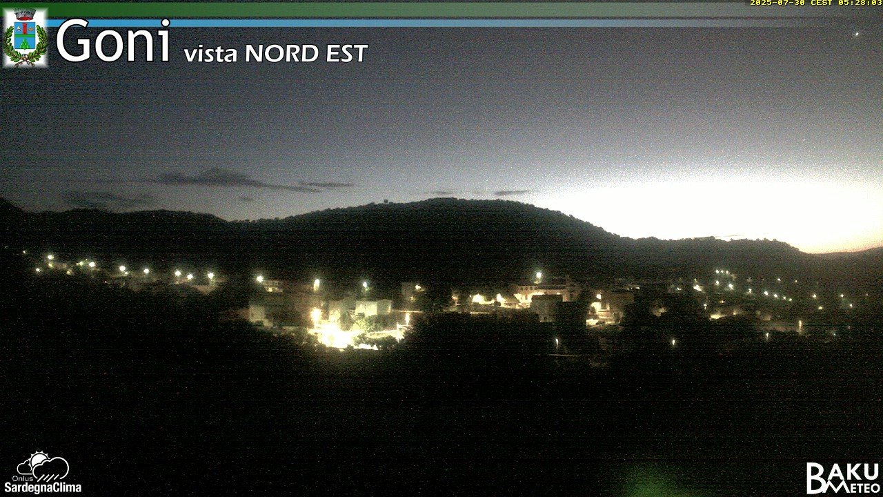 time-lapse frame, Goni webcam