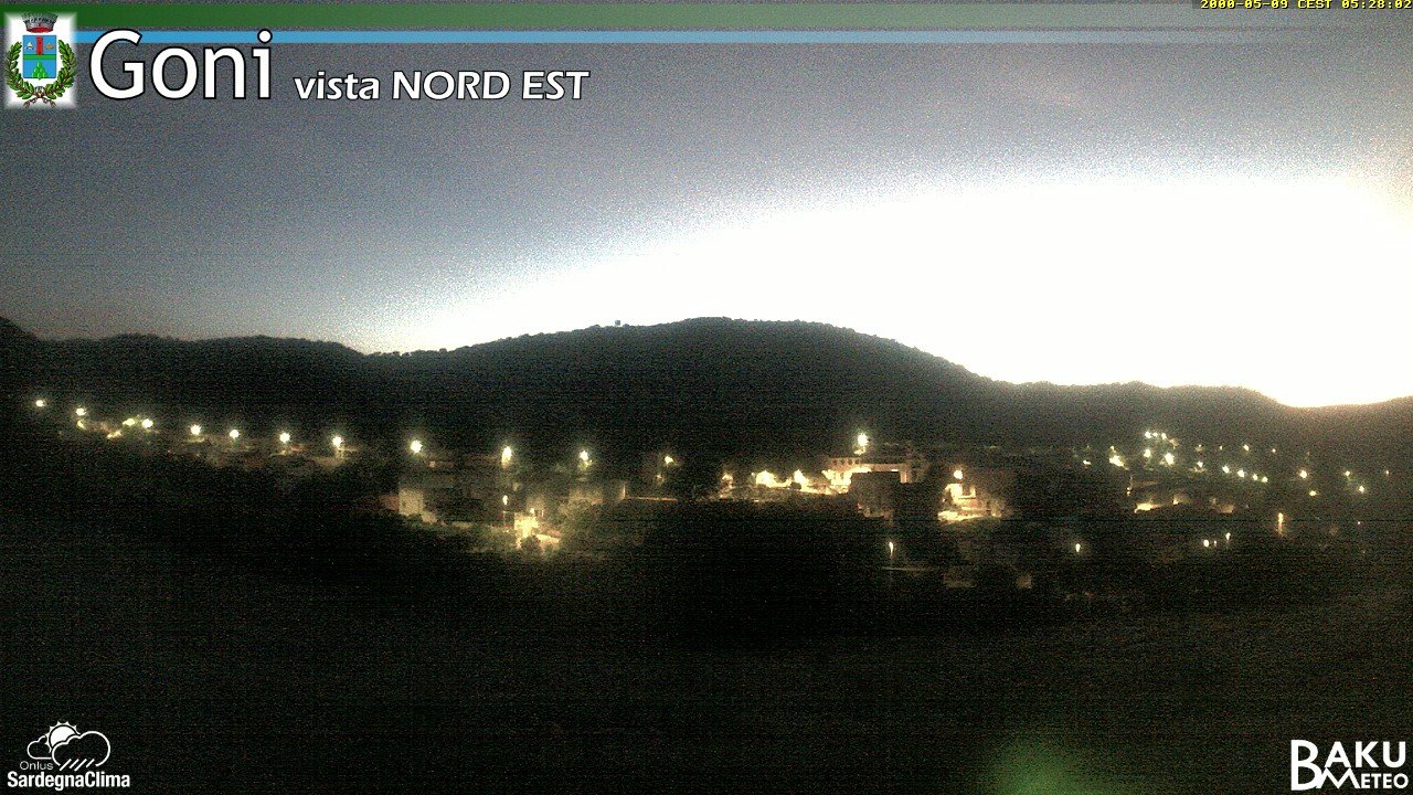 time-lapse frame, Goni webcam