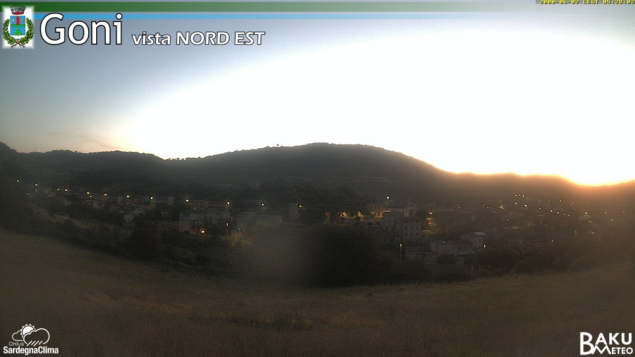 time-lapse frame, Goni webcam