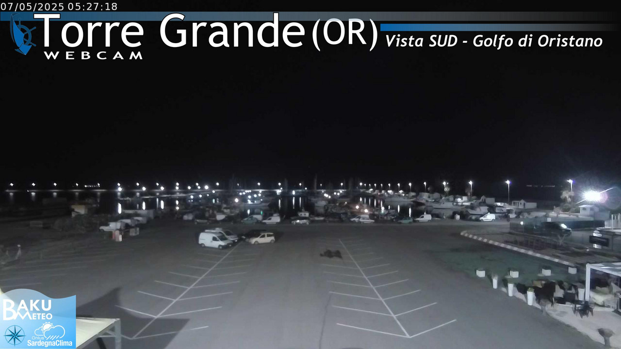 time-lapse frame, Torre Grande webcam