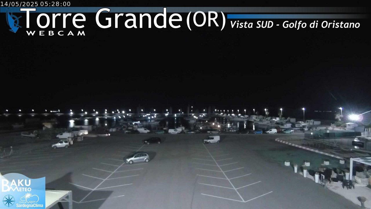 time-lapse frame, Torre Grande webcam