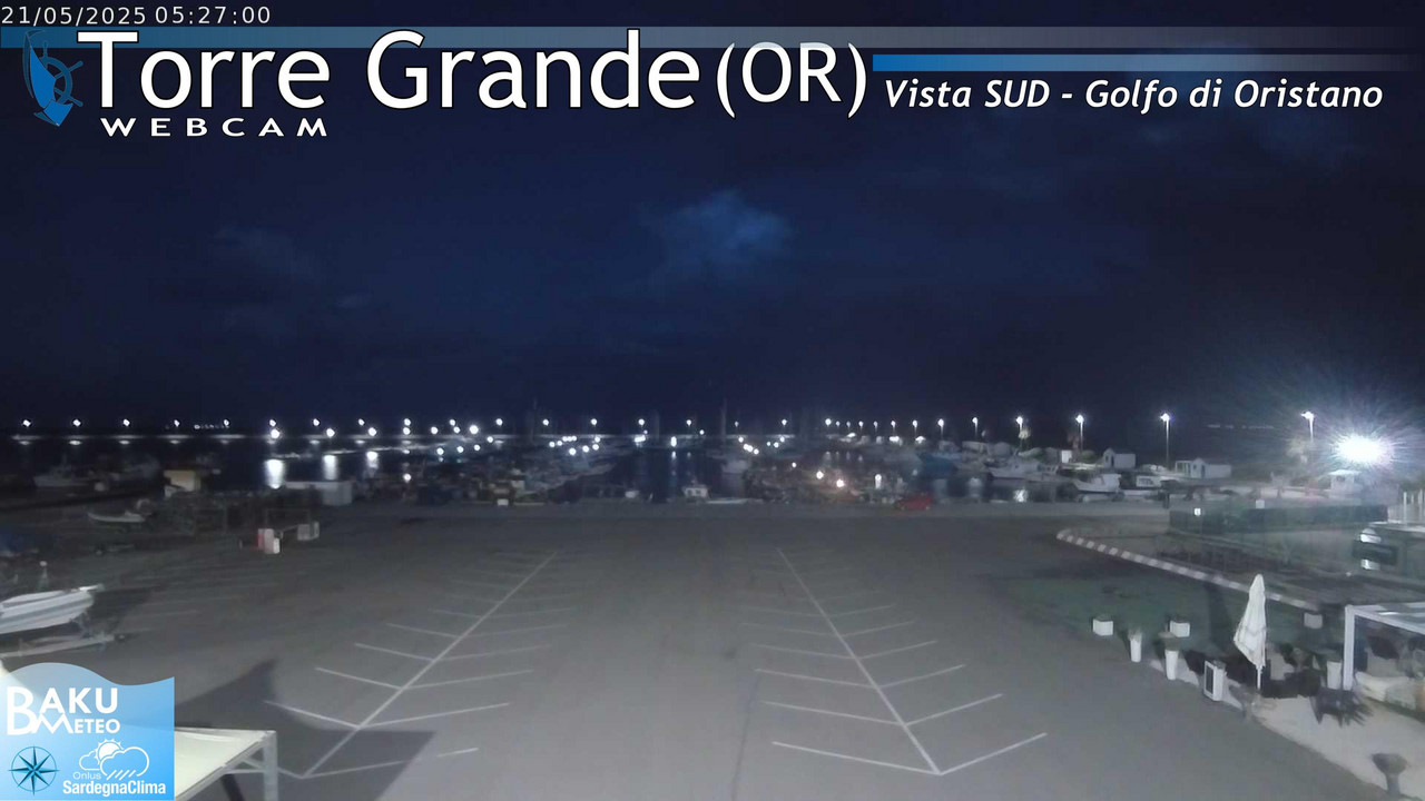 time-lapse frame, Torre Grande webcam
