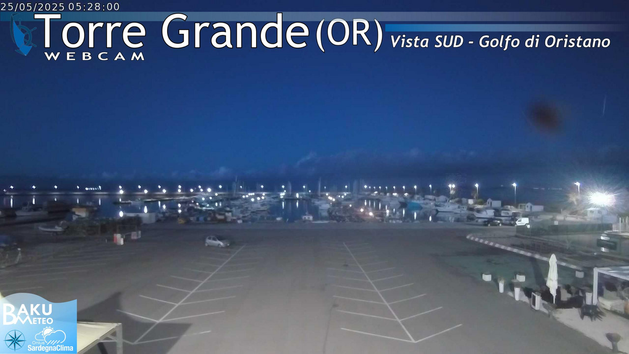 time-lapse frame, Torre Grande webcam